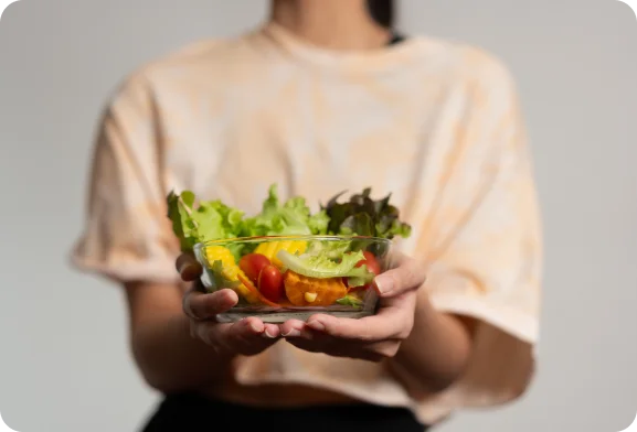 Healthy Vegetables in a Bowl