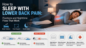 How to Sleep With Lower Back Pain: Positions and Nighttime Fixes That Work