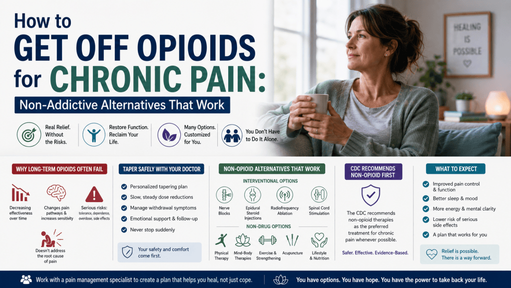 How to Get Off Opioids for Chronic Pain: Non-Addictive Alternatives That Work