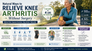 Natural Ways to Relieve Knee Arthritis Without Surgery